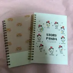 平成レトロ　リングノート2冊セット　クーリア　クラックス