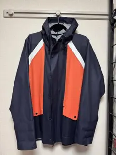 ELKA ARTISAN レインコート ネイビー/オレンジ