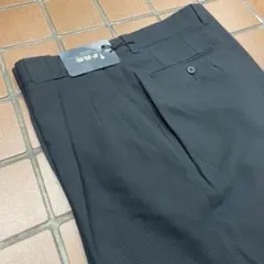 【新品】春夏ブラック系ゴルフパンツ　ビジネススラックス/w88 AB6 Lのサムネイル