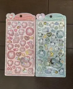 うるちゅるポップシール　サンリオベビー　 ハローキティ　ポチャッコ　2点セット