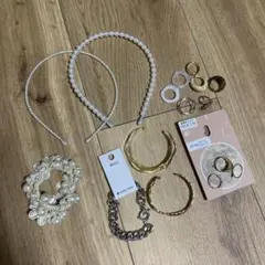 グローバルワーク他　リング、ブレスレット、カチューシャ、ヘアゴムまとめ売り
