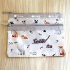 LeSportsac レスポートサック 猫 ポーチ 猫好きさん BAILA付録のサムネイル