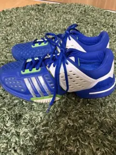 美品☆アディダス／ノバクプロ 27.5㎝ ブルー ジョコビッチモデル