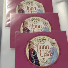アナと雪の女王　ポストカード 3枚セット