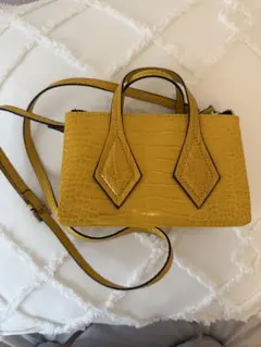 クロコダイル風ハンドバッグ