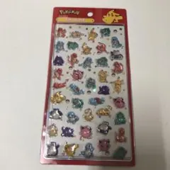 【韓国限定】ポケモン3Dクリスタルシール シール　正規品