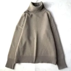 美品✨ドゥーズィエムクラス ミドルゲージタートルネックニット タートルネック