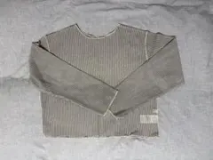 LOWRYSFARM 【前後着用可能】ラッセルプルオーバーLS アイボリー