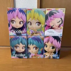 うる星やつら　ラム　Qposket フィギュア 6体セット　まとめ売り