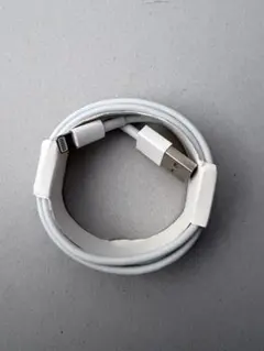 USB充電ケーブル Lightningコネクタ ホワイト