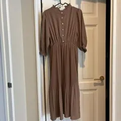 OLIVE des OLIVE ハイネック消しプリーツワンピースのサムネイル