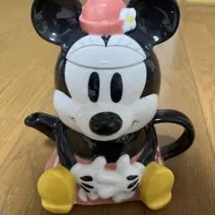 ミニーマウス ティーポット 陶器製