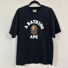 最終価格！【A BATHING APE】XL ブラック Tシャツ