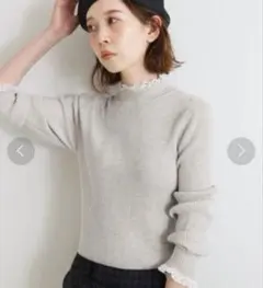 2025年最新】iena レースツキハイネックリブプルオーバーの人気