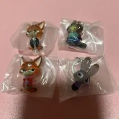 ズートピア めじるしアクセサリー2 ニック ジュディ ニブルス セミコンプリート