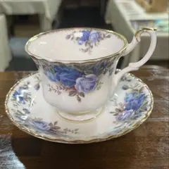 パラゴン ブルー 紫陽花 ピンク カップ アンティーク - メルカリ