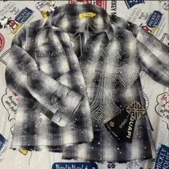 メルカリ内現品のみ！】 GUAPI フランネルシャツ 超希少Mサイズ 
