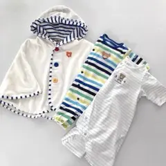 ミキハウス　ポンチョ　ロンパース　まとめ売り　50〜