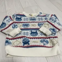 ANPANMAN フリース柄トレーナー