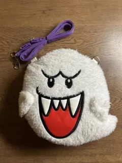 テレサキャラクター バッグ 紫ストラップ付き