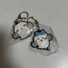 ちいかわ　ハチワレ　ラバーキーホルダー