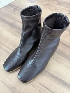 新品未使用！！EVOLショートブーツ☆ダークブラウン