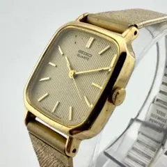 【新品電池/稼働】セイコー 腕時計 インデックス ゴールド 1421-5130