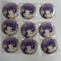 プロセカ　グリッター缶バッジ　37C 朝比奈まふゆ 9個
