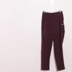 H2242 FILA ジャージ パンツ ワンポイントロゴ ボルドー スポーツ　M