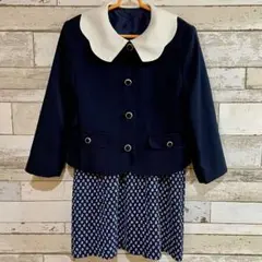 レトロ 120 女の子 フォーマルセットアップのサムネイル