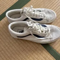 Vans ホワイト/ネイビー スニーカー