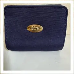 Christian Dior ネイビー ポーチ