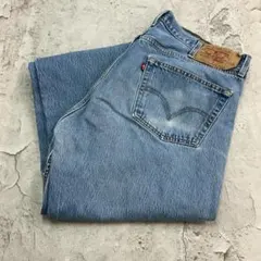 ち*ー様 リーバイス501　ボトムス　デニムパンツ　古着　ライトブルー　W37