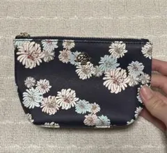 ポールアンドジョー ポーチ ネイビー