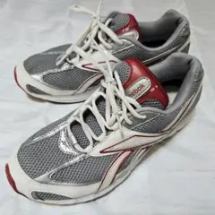 Reebok ランニングシューズ グレー/レッド