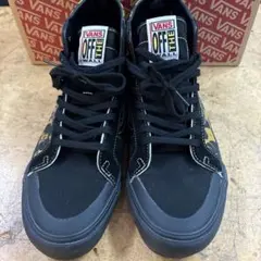 VANS SK8-Hi ブラック/カーキ花柄 10H