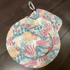 BREEZE キッズ 首カバー付きハット 子ども用 帽子 50サイズ ②のサムネイル