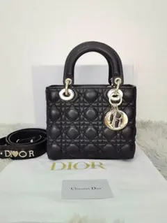 美品✨状態良好✨ ブラック ハンドバッグ キルティング