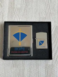 懸賞品HOPE ブラックZIPPO HOPE灰皿セット② 懸賞品HOPE ブラックZIPPO HOPE灰皿セット②