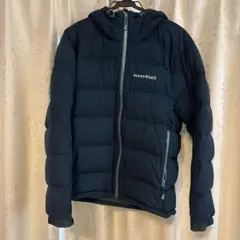 美品✨モンベル パーマフロストライトダウンパーカ ネイビー GORE-TEX S