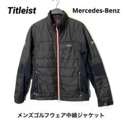 【美品】Titleist ゴルフウェア 中綿ブルゾン ブラック L 軽量 秋冬 美品】Titleist ゴルフウェア 中綿ブルゾン ブラック L 軽量