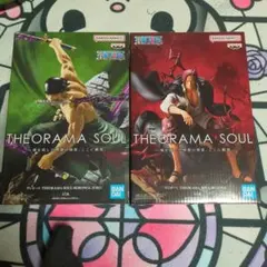 ワンピース THEORAMA SOUL シャンクス ゾロ フィギュアセット売り