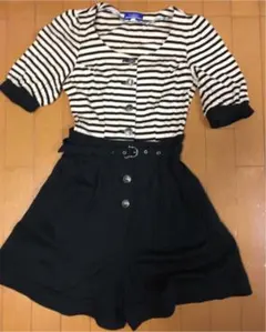 バーバリー ブルーレーベル のオールインワンです✨