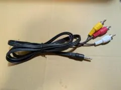 AVケーブル 3.5mm 4極ミニプラグ RCA変換