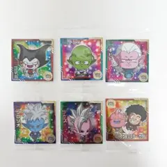 ドラゴンボール シールウエハース  N 6枚セット グロリオ デゲス 他