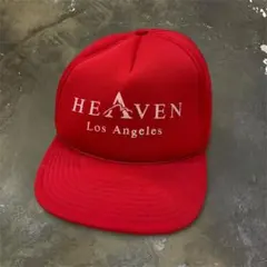 ★80s-90s WINNER トラッカーキャップ メッシュキャップ レッド