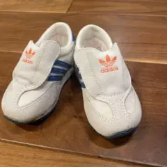 adidas ベビーシューズ ホワイト/ブルー