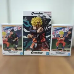ナルト Grandista 72 series イルカ フィギュア 3体セット