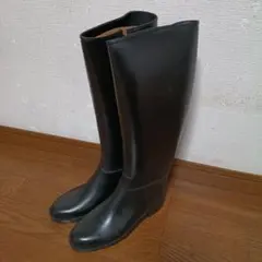 スピック＆スパン WINNER レインブーツ 23cm イスラエル製 乗馬 黒