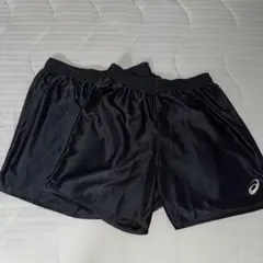 asics バレーボールパンツ ブラックのサムネイル